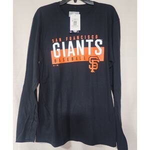 San Francisco giants men's long sleeve shirt size Large